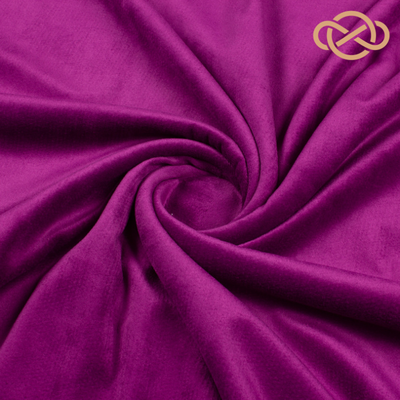 4185. Трикотажное полотно. Велюр. Софт. Гибискус сирийский Флору. Уценка!!! от Tkani.site