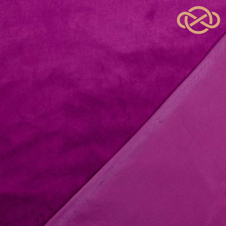 4185. Трикотажное полотно. Велюр. Софт. Гибискус сирийский Флору. Уценка!!! от Tkani.site