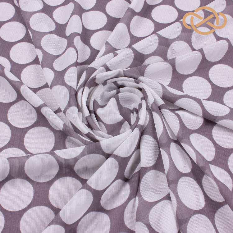 4188. Шифон крэш. Принт - фото 1