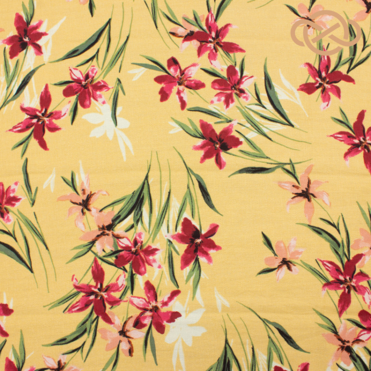 4192. Конкурс!!! Французский фактурный лён. Принт