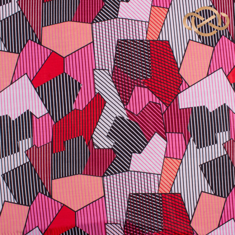 7125. Шифон. Принт.