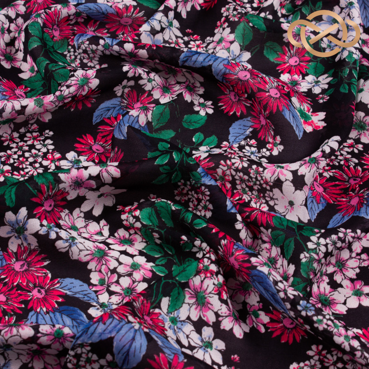 7126. Конкурс!!! Шифон. Принт. - фото 2