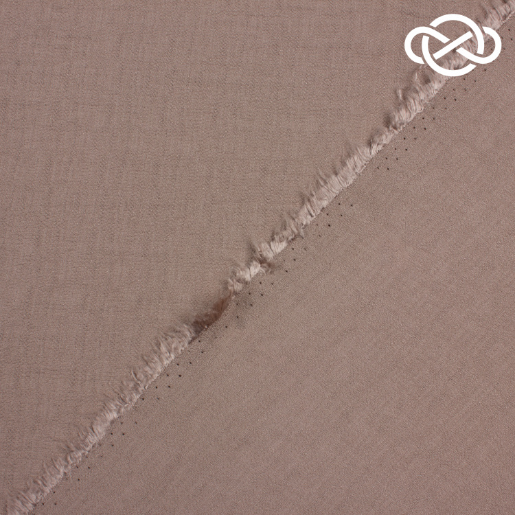 4205.Конкурс!!! Французский фактурный лен. Миндаль - фото 2