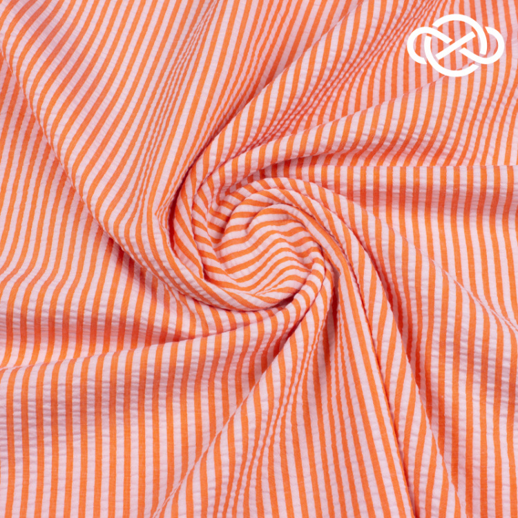 4213. Батист bubble. В полоску