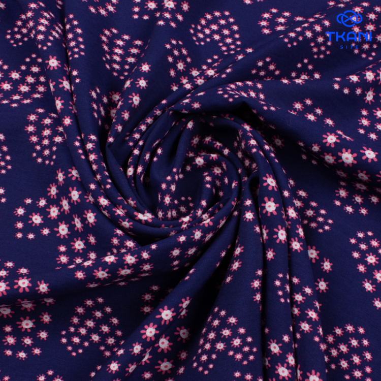 3842. Вискоза с нейлоном. Принт. Уценка!!!