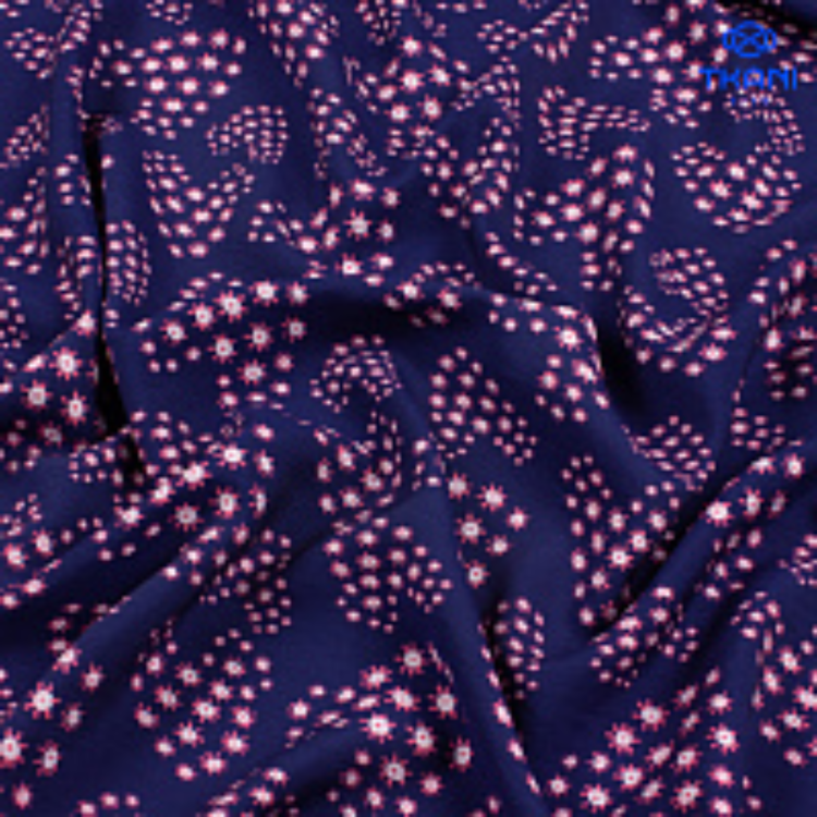 3842. Вискоза с нейлоном. Принт. Уценка!!! - фото 2