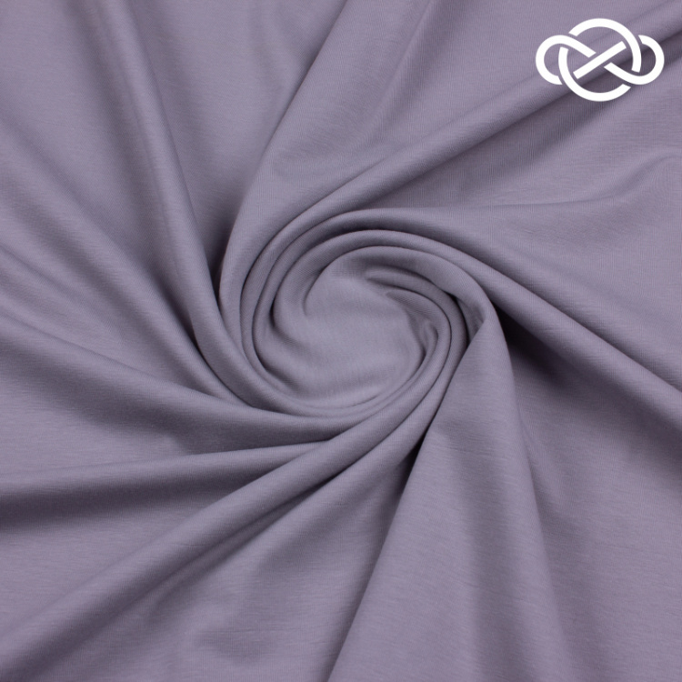 4224. Кулирная гладь. Компакт пенье. Серый