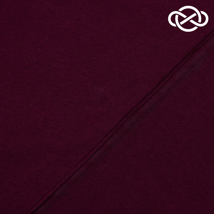 4227. Кулирная гладь. Бордовый - фото 2