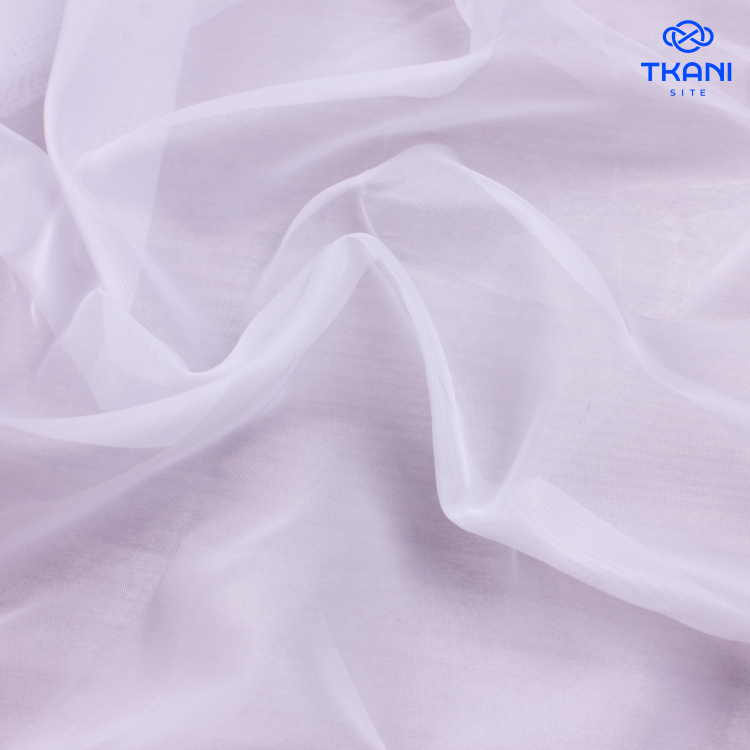 4301. Портьерная органза с утяжелителем - фото 1