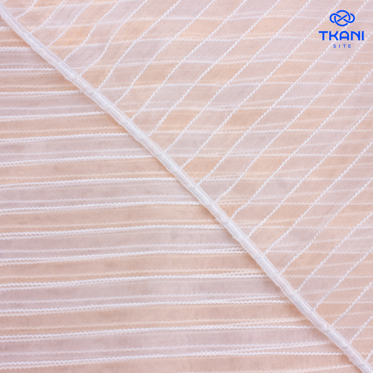 4304. Портьерная органза с утяжелителем - фото 2