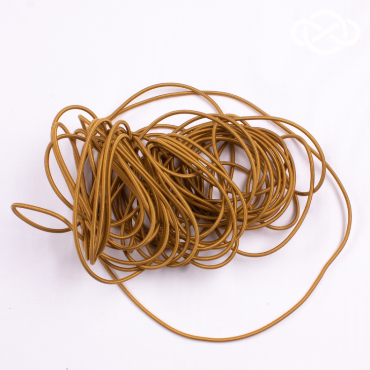 4321. Шляпная резинка круглая 10 метров. Ширина 3мм