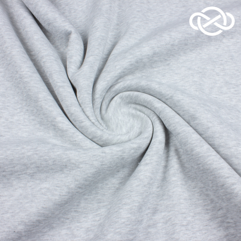 4328. Футер 3х нитка с начесом. Меланж от Tkani.site