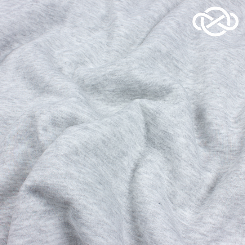 4328. Футер 3х нитка с начесом. Меланж от Tkani.site