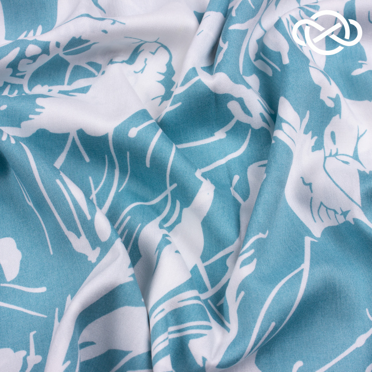 7157. Штапель. Принт. - фото 2