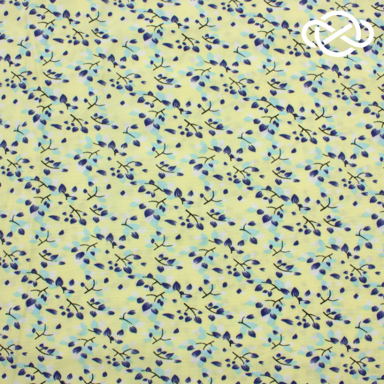 7163. Штапель. Принт.