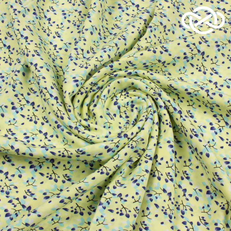 7163. Штапель. Принт. - фото 1