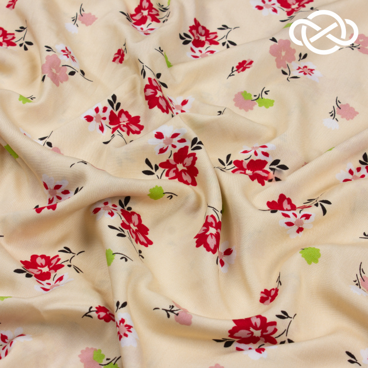 7168. Штапель. Принт. - фото 2