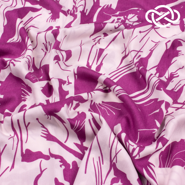 7170. Штапель. Принт. - фото 2