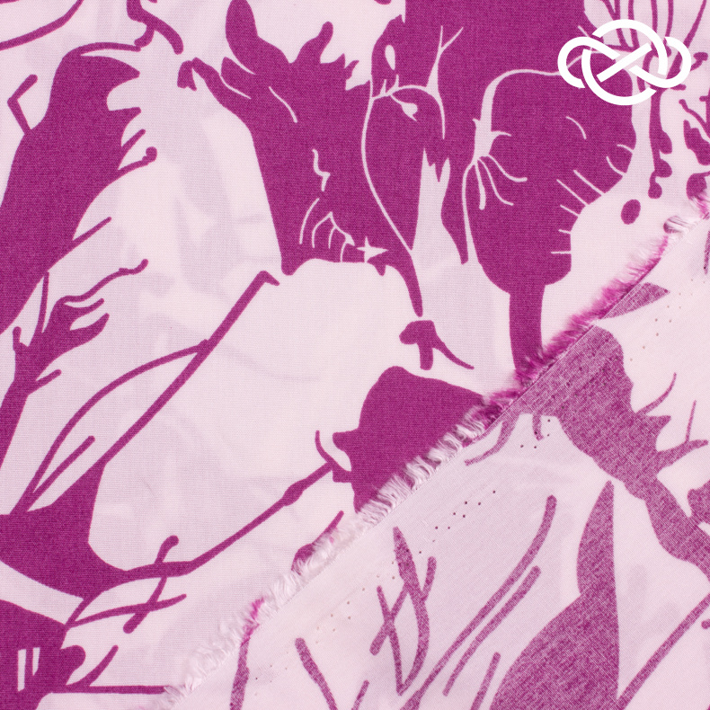 7170. Штапель. Принт. от Tkani.site