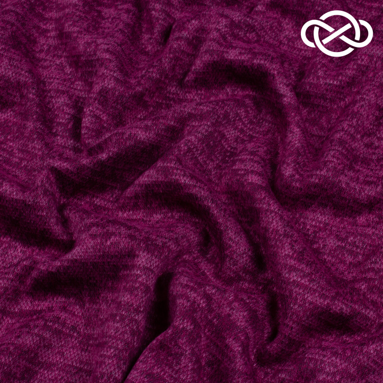 4343. Трикотажное полотно. Сандра. Меланж. - фото 1