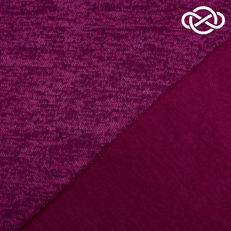 4343. Трикотажное полотно. Сандра. Меланж. - фото 2