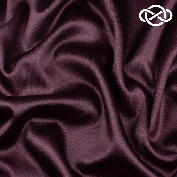 4345. Костюмно-плательный атлас. Мокко Мусс. Уценка!!! - фото 1