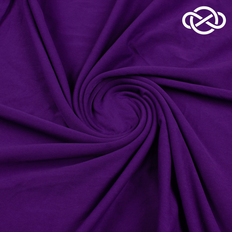 7191. Кулирная гладь. Фиолетовый. от Tkani.site