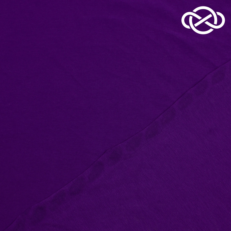 7191. Кулирная гладь. Фиолетовый. от Tkani.site