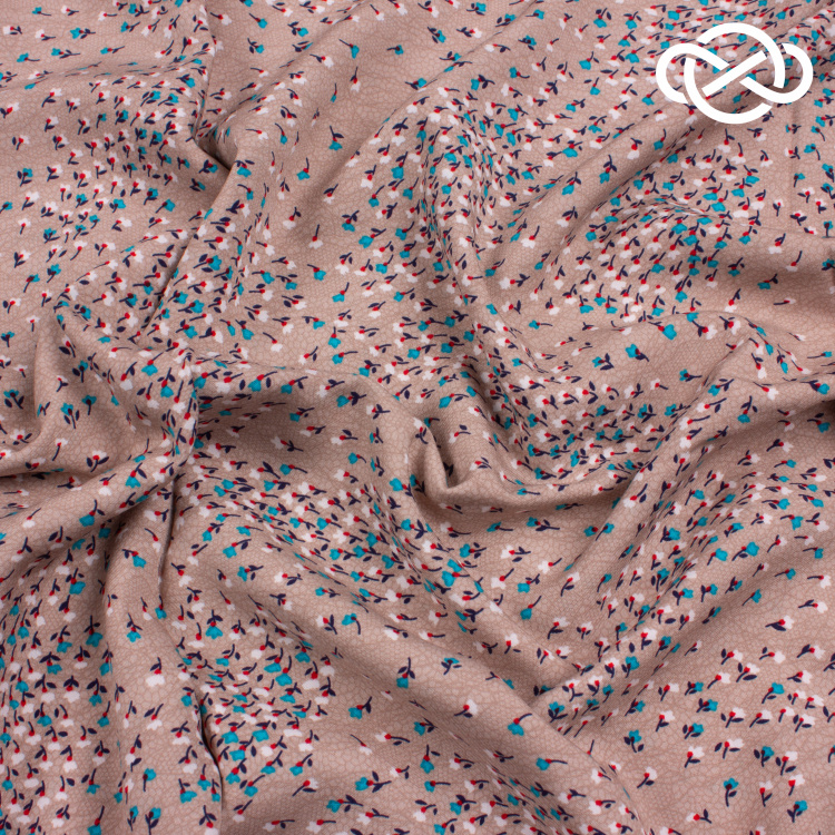 7210. Штапель. Принт. - фото 2