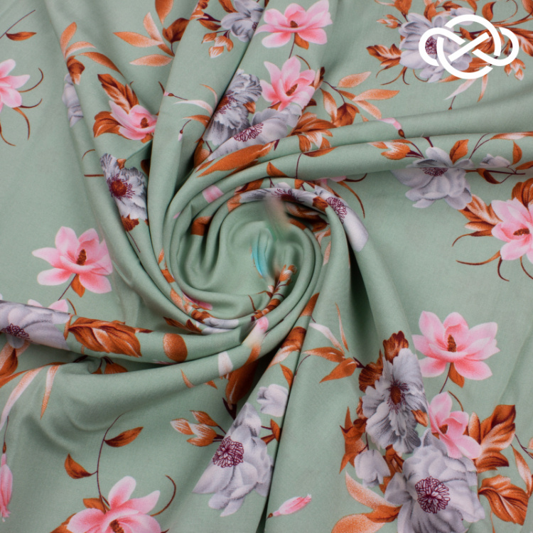 7211. Штапель. Принт.