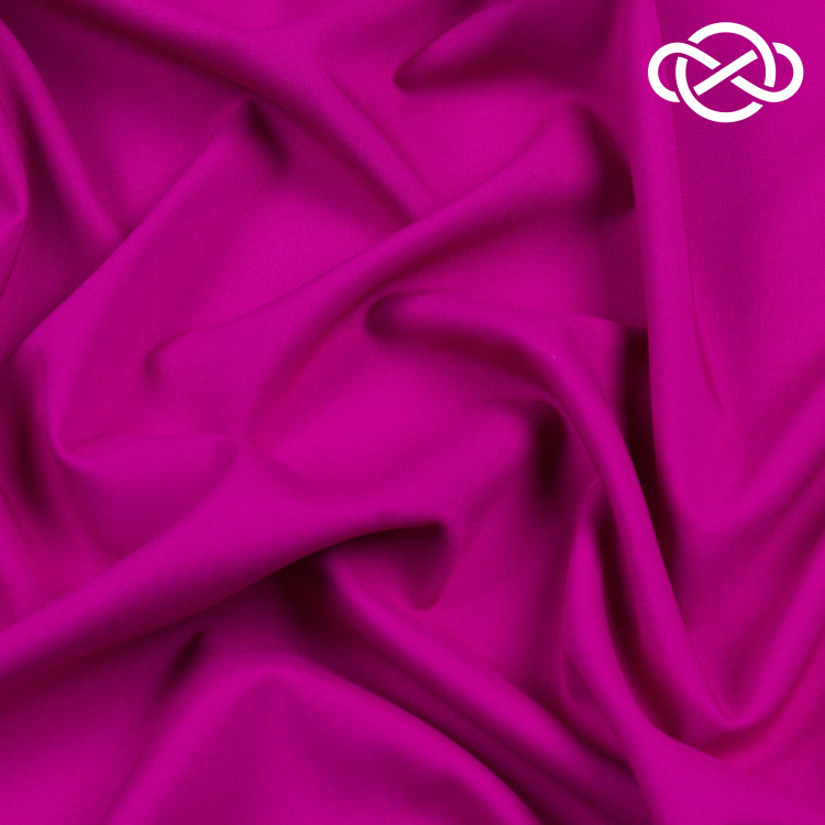 7274. Плательная. Ниагара. Суперсофт. Маджента. - фото 1