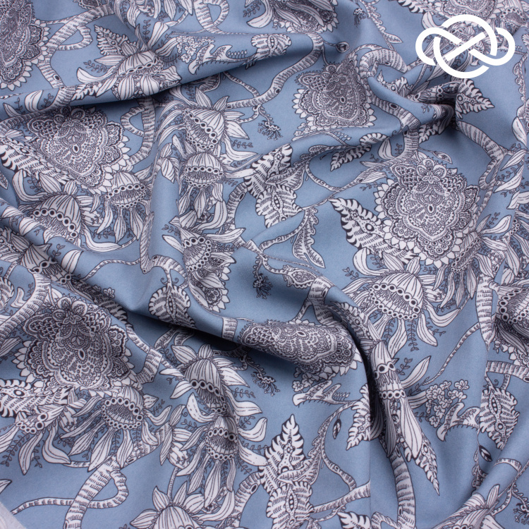 7281. Плательная. Ниагара. Суперсофт. Принт. - фото 2