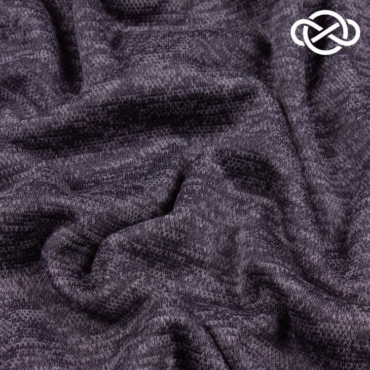 4456. Трикотажное полотно. Сандра. Меланж. Уценка!!! - фото 1