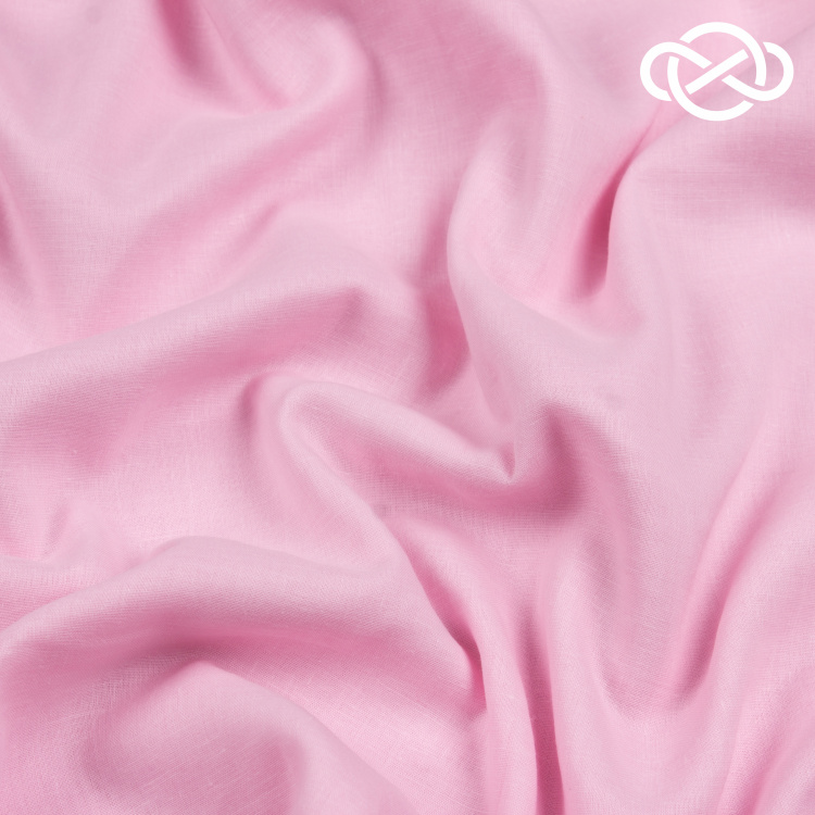 7298. Хлопок. Вуаль. Нежно-розовый. - фото 1