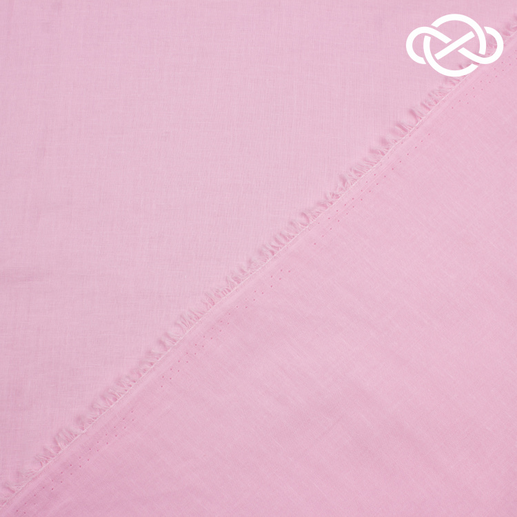 7298. Хлопок. Вуаль. Нежно-розовый. - фото 2