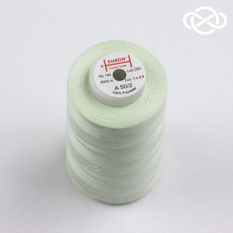 4467. Нитки швейные универсальные Euron.  A 50/2 №140 5000м/ Color 1404. Цена за 1шт - фото 1