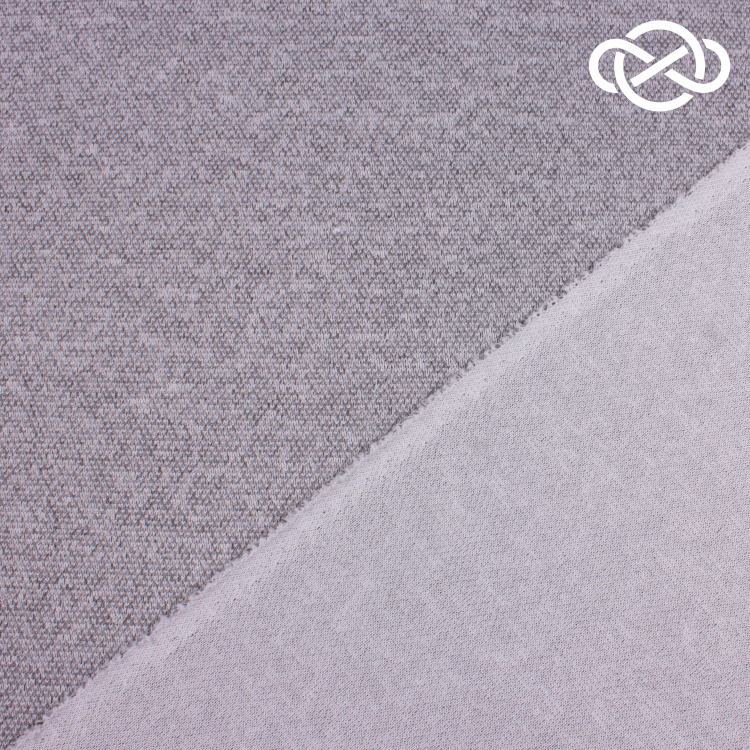 7332. Трикотажное полотно. Сандра. Меланж. - фото 2