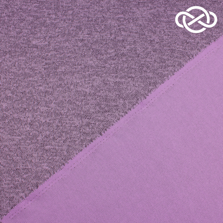 7338. Трикотажное полотно. Сандра. Меланж. - фото 2