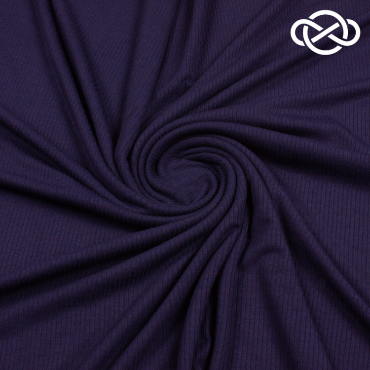 4486. Трикотажное полотно. Лапша. Темно-синий