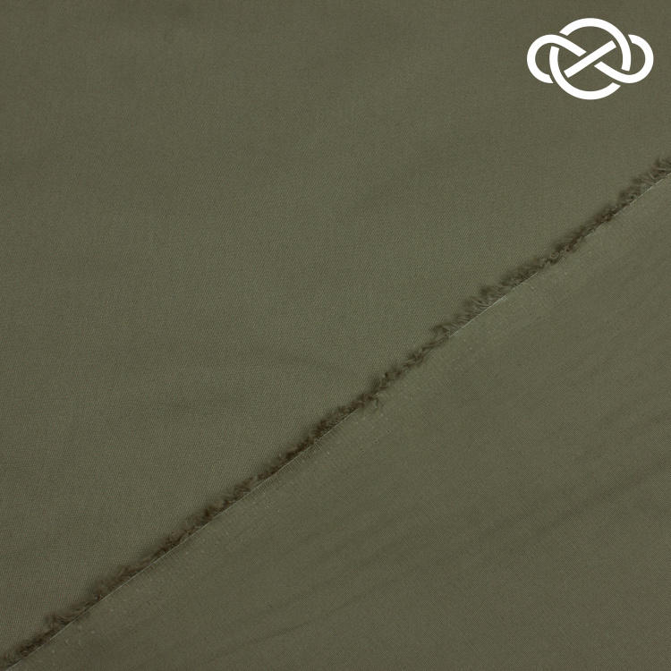 7374. Сатин. Хлопок. Оливка. Уценка!!! - фото 2