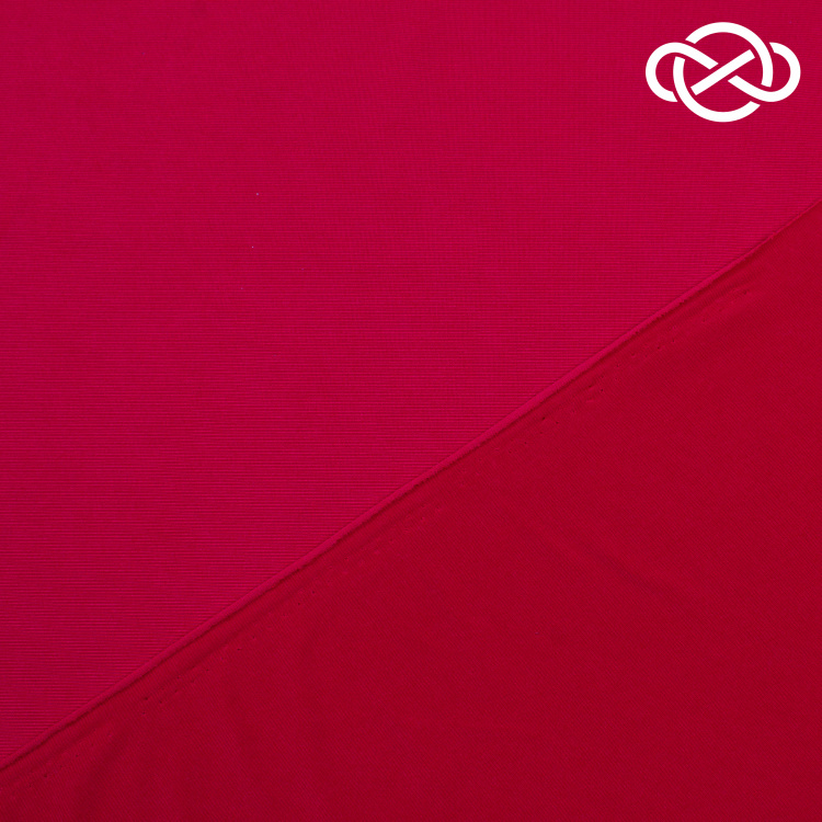 4545. Трикотажное полотно. Масло. Красный - фото 2