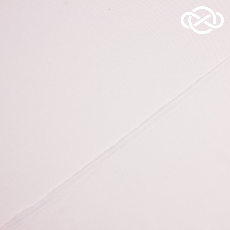 4546. Трикотажное полотно. Водолаз. Молочный - фото 2