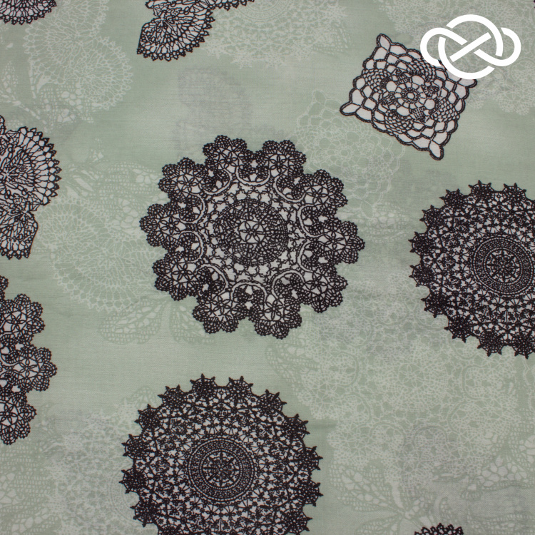 4569. Поплин. Принт - фото 1