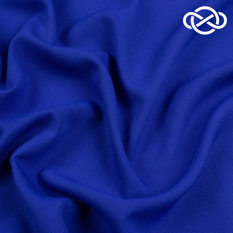 4575. Креп шифон. Василёк - фото 1