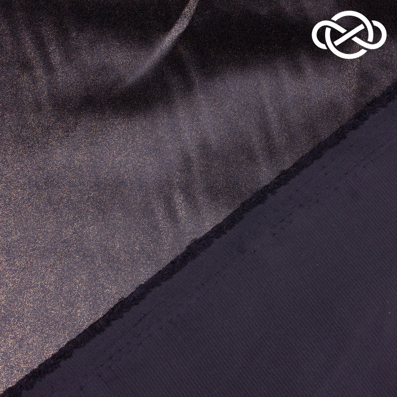 4577. Плательная. Атлас с напылением от Tkani.site