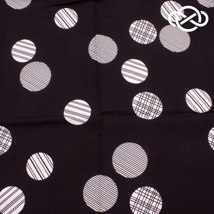 4609. Вискоза. Штапель. Принт