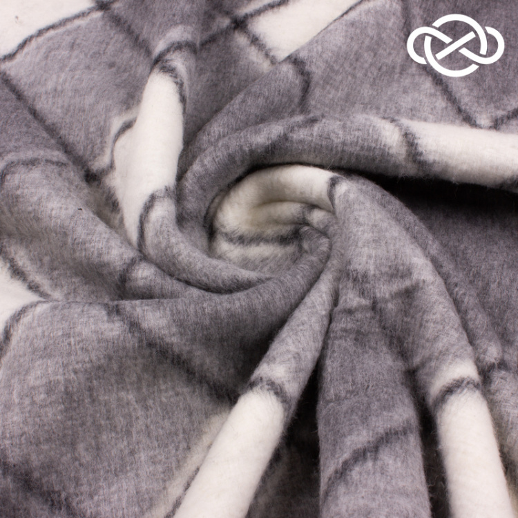 4619. Пальтовый трикотаж. Шерсть. Ворс