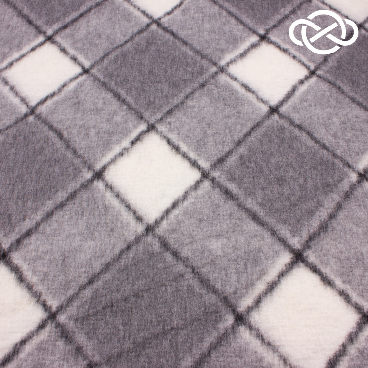 4619. Пальтовый трикотаж. Шерсть. Ворс - фото 1