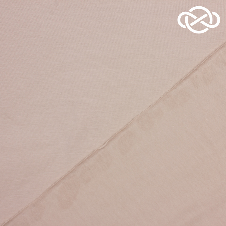 4622. Кулирная гладь. Компакт пенье. Теплый песок. Peach effect - фото 2