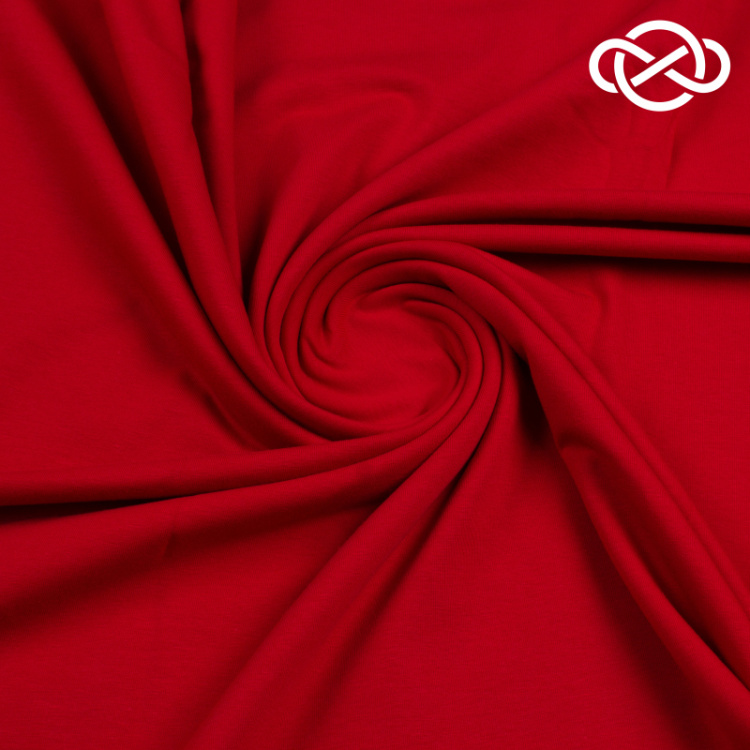 4625. Кулирная гладь. Компакт пенье. Красный